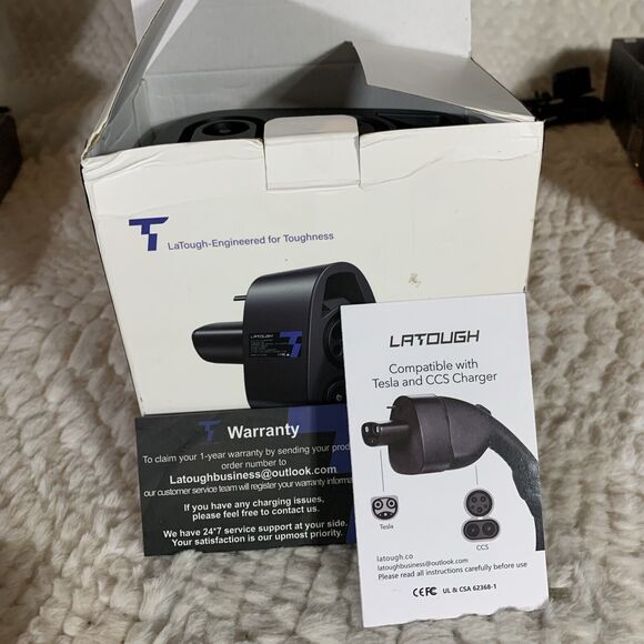 TSL Charger Adapter CCS to TSL for Model 3/S/X/Y TSL accessories, 250KW Power... - Picture 4 of 9